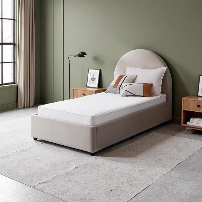 6-Inch Medium Firm Bonnell Spring Mattress - Twin Size for Balanced Sleep & Lasting Comfort, Twin
