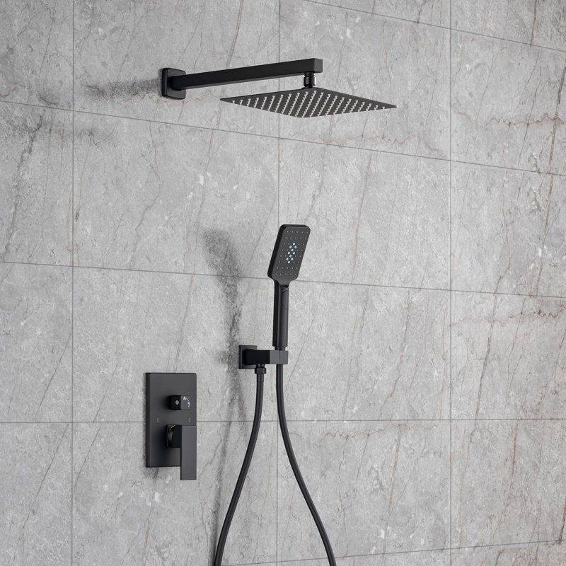 All-In-One Kit with Rough in-Valve, Black