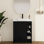 Ensemble de meuble-lavabo simple autoportant 28 po avec plateau en céramique Larnby, ensemble de meuble-lavabo simple 28 po avec lavabo en céramique