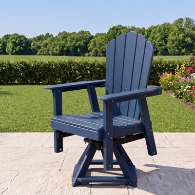 Chaise berçante pivotante à 360 °