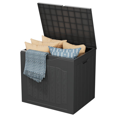 Coffre de terrasse en résine verrouillable 35 gallons Suncrown
