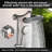 Shower System With 10" Rain Showerhead,5-function Hand Shower, Adjustable Slide Bar And Soap Dish-108994366