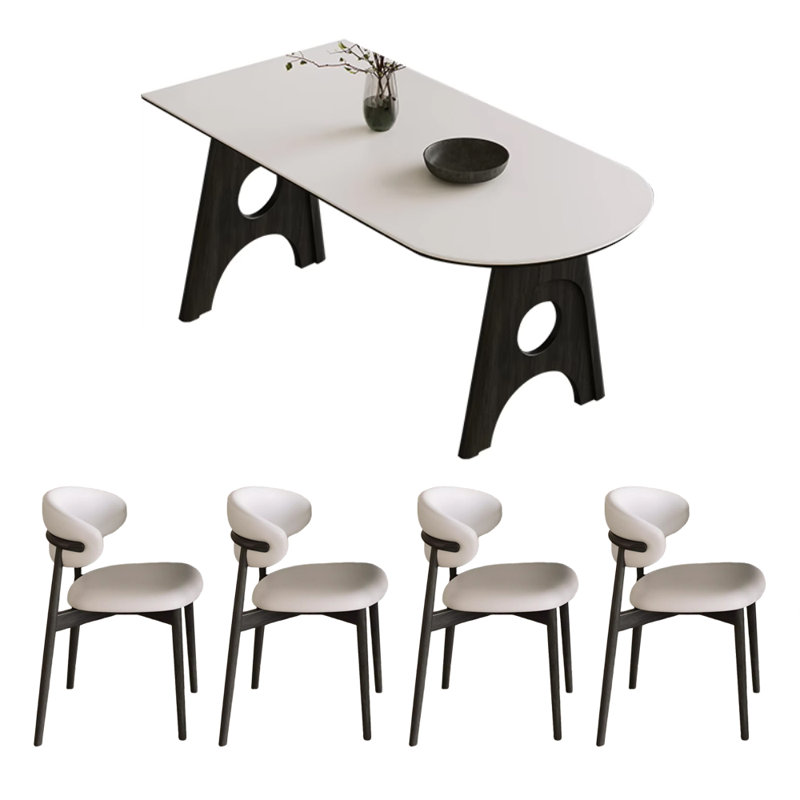Ensemble de table Black Rock, H 29,52 po x L 55,11 po x l 31,49 po