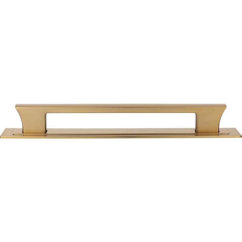 Zander 12" Center To Center Appliance Pull, Gold