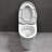 WoodBridge 1.6 Gallons GPF Elongated Floor Mounted One-Piece Toilet (Seat Included)
