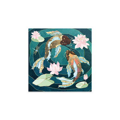 " Metallic Koi III "