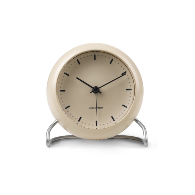 City Hall Analog Electric Alarm Tabletop Clock