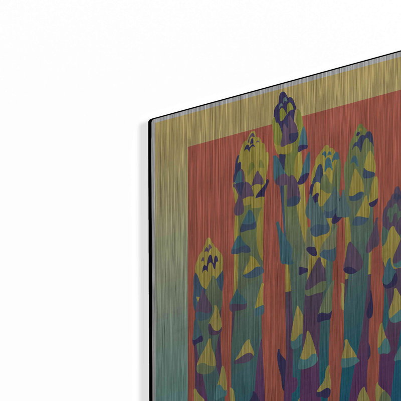 "Asperge" par David Chestnutt, H 16 po x l 12 po