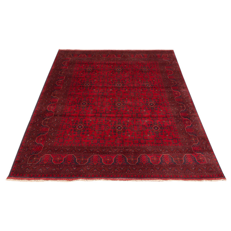 Tapis rouge Finest Esari 6 pi 7 po x 9 pi 9 po