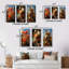 «Desert Euphoria Flowers», 3 pièces sur toile-810021492-810021491