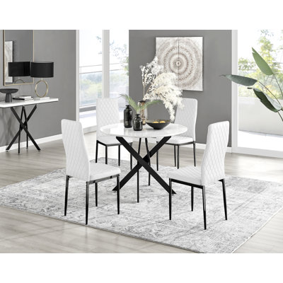 Eubanks 4 -Person Dining Set