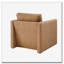 Fauteuil d'appoint en similicuir-606875186