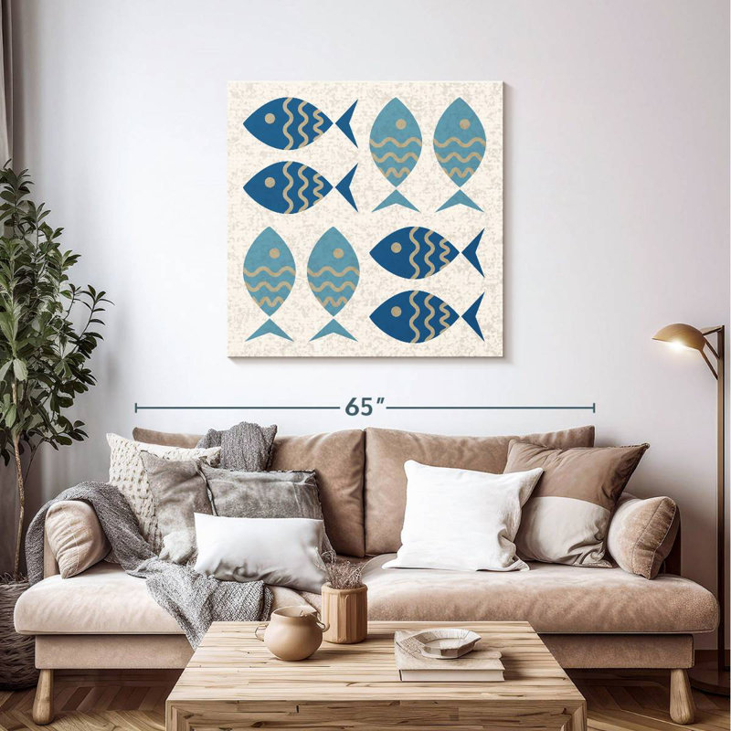 Brampt Fish Academy, 39" H x 39" W