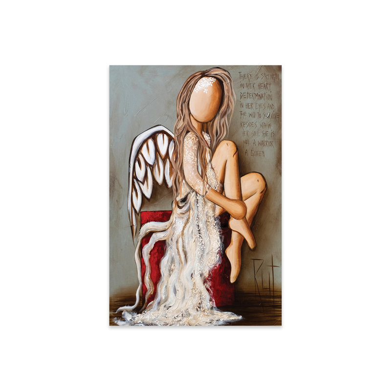 «There Is Force In Her On» par Ruth's Angels, peinture sur plastique / acrylique