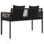 Poly Rattan Outdoor Bench-1324912491-1324912481
