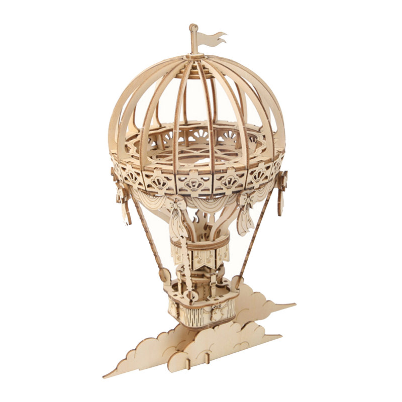 Casse-tête bricolage 3D - montgolfière - 140 pièces