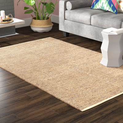 Tapis ivoire tissé à la main Khaja