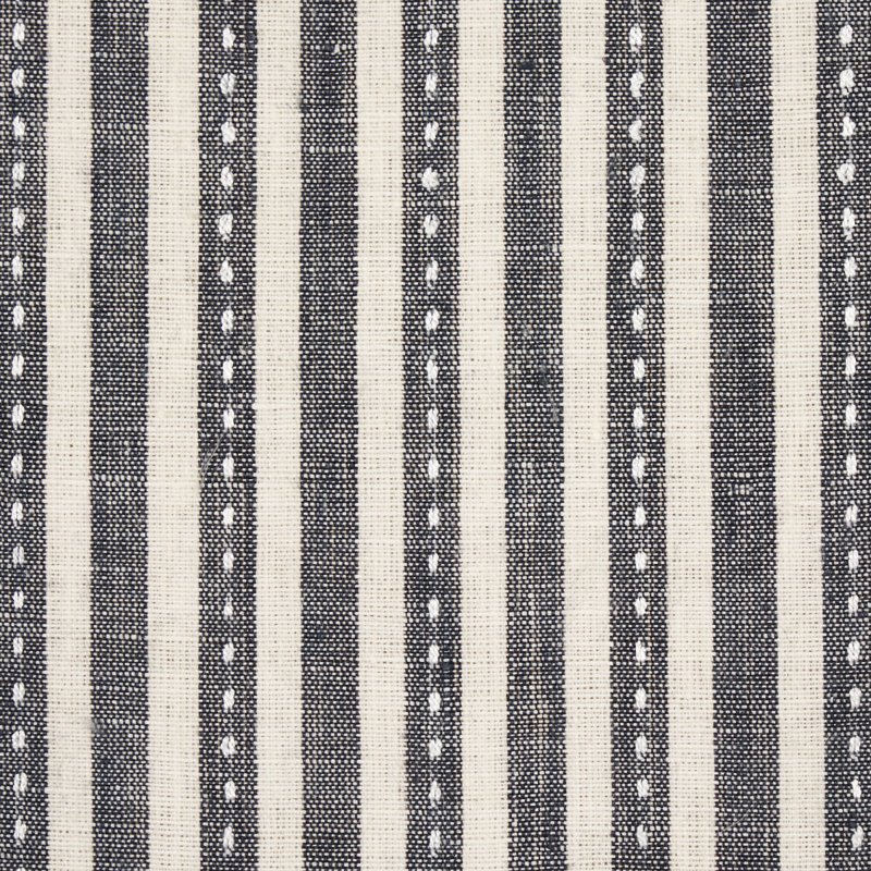 Mathis Ticking Fabric, Carbon