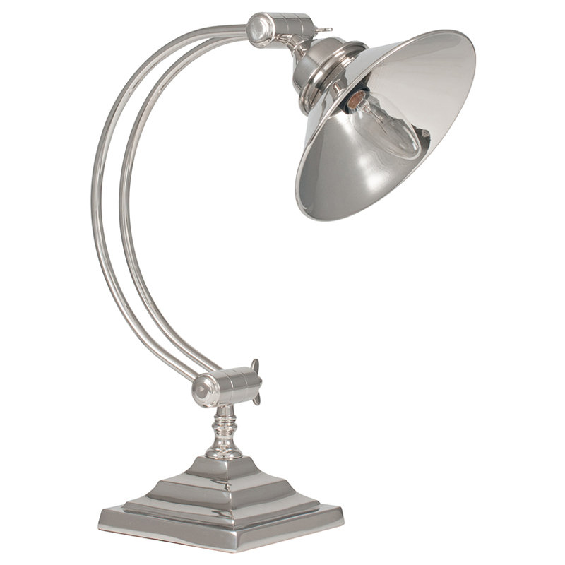 Baret Metal Desk Lamp, Chrome
