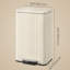 Kitchen Bin, 13 Gallon (50 L) Waste Bin With Pedal, Soft-Close Lid, And Removable Inner Bucket, Steel, 15 Rubbish Bags (Code K) Included-123297443