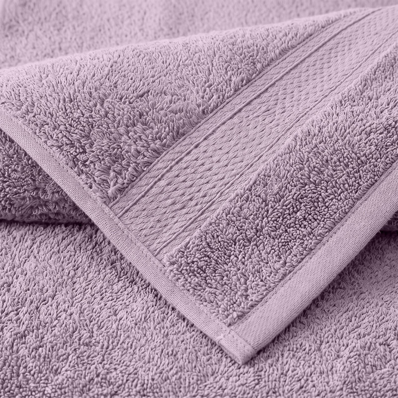 Coton luxueux et hautement absorbant Renata, Mauve