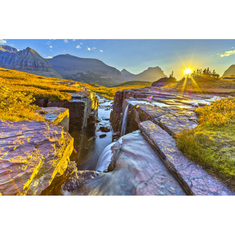 Glacier National Park, Montana, États-Unis par Don White, H 8 po x l 12 po
