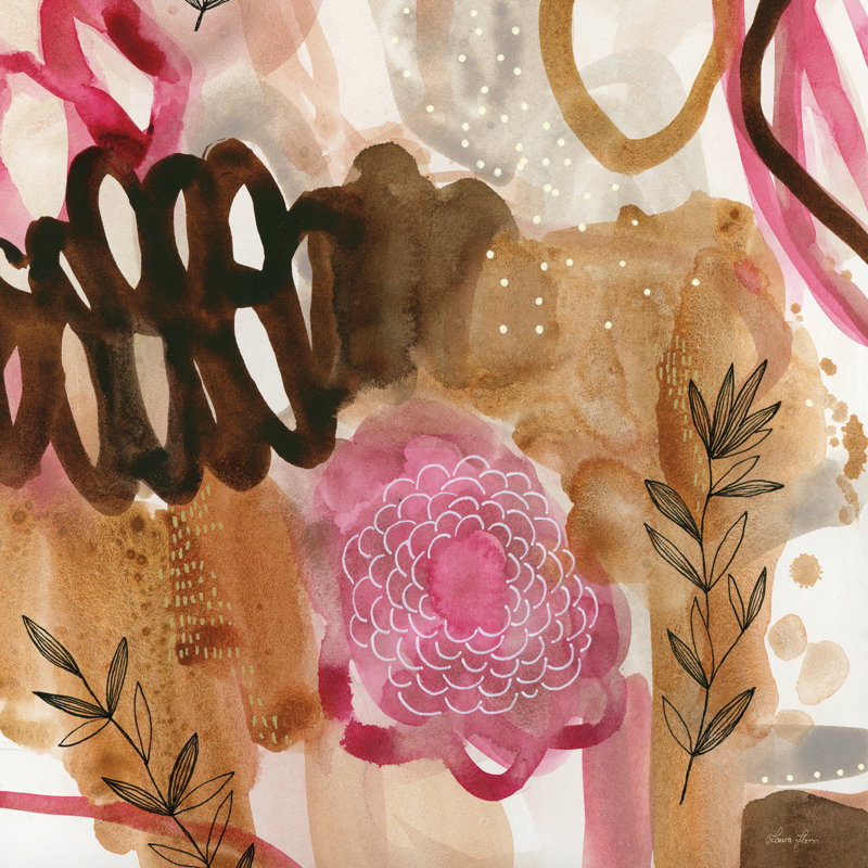 Petals And Fronds by Laura Horn - Wrapped Canvas Art Prints, 76cm H x 51cm W x 3.8cm D