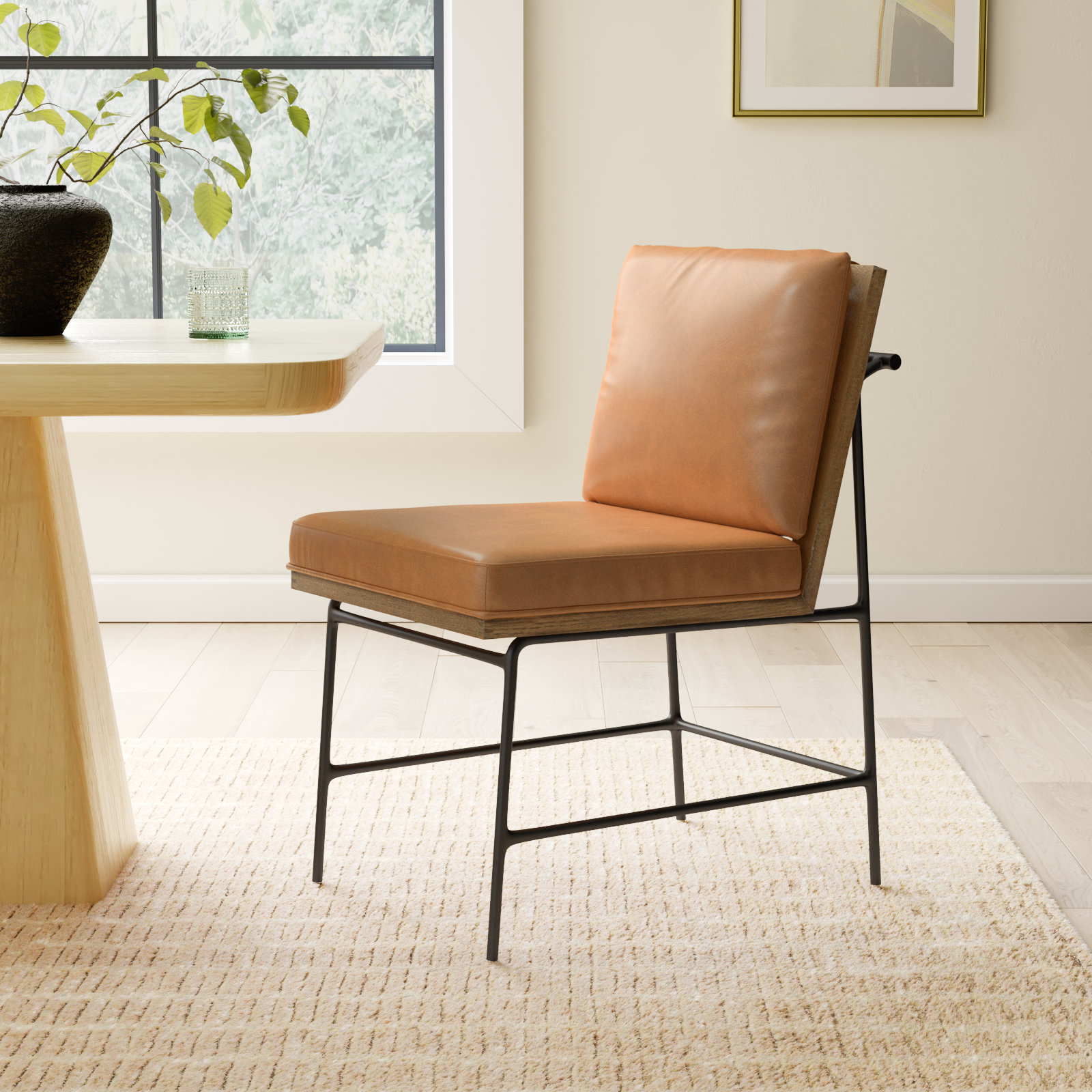Julep Oak Dining Chair, Sierra Butterscotch/Amber Oak