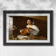 Le Joueur de luth (Version de l'Ermitage), vers 1596 - Caravage - Estampe encadrée sur mesure-1255075358-1255075432-1255075436