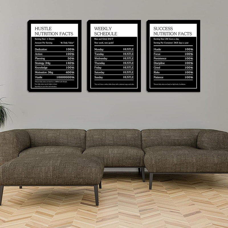3 Piece Wrapped Canvas Print