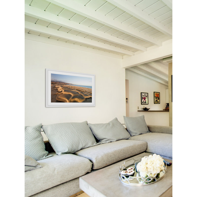 Waves In The Sand by Karolis Janulis - Single Picture Frame Photograph, 30" H x 45" W