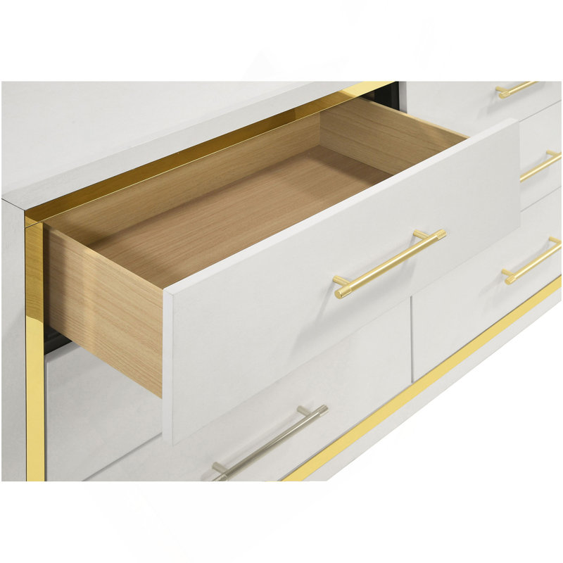 Commode de chambre à 6 tiroirs Chesney