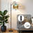 Arc Floor Lamp with Adjustable Lampshade Farmhouse Autumn Fall Harvest Pumpkin Patch Sunflower Barn Scarecrow Standing Lamp 3 Color Temperatures Dimmable Tall Pole Lamp with Foot Switch for Bedroom
