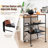 Bacchus Metal Bar Cart