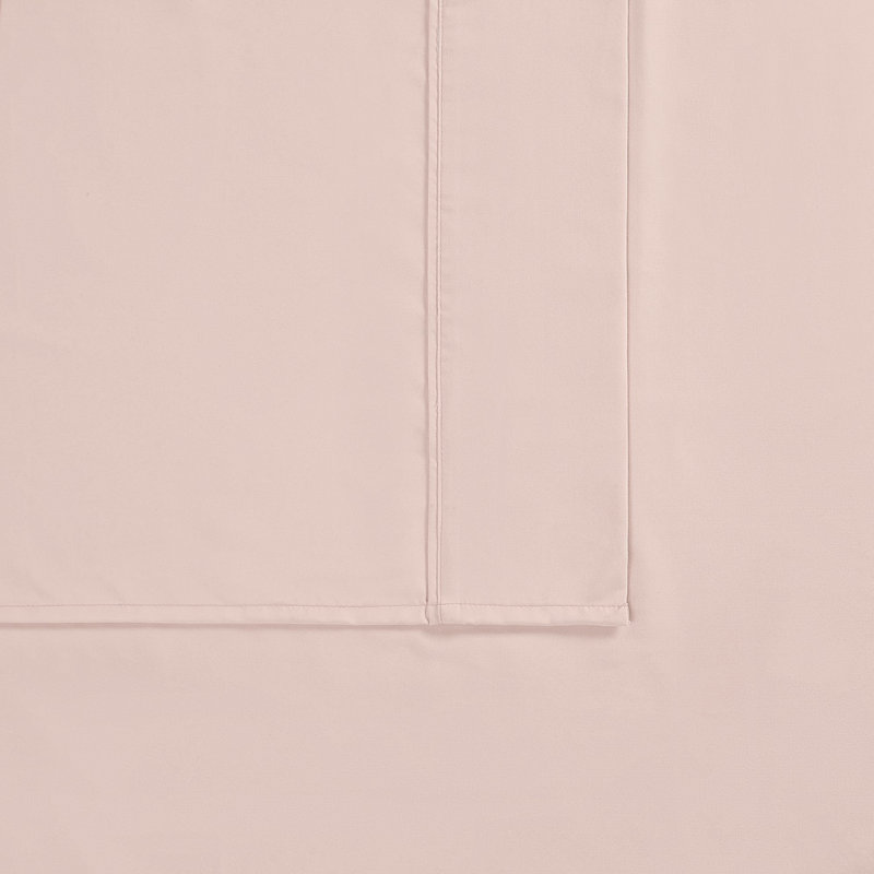 Simmons Essential Microfiber Brushed Sheet Set, Blush, Queen