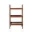 Banc de rangement en chêne de couleur noyer, étagère à chaussures en bois de hêtre à 3 niveaux pour le vestibule, organisateur de rangement de qualité supérieure pour la salle de bain, le salon, la chambre à coucher, le couloir, le patio, la cuisine