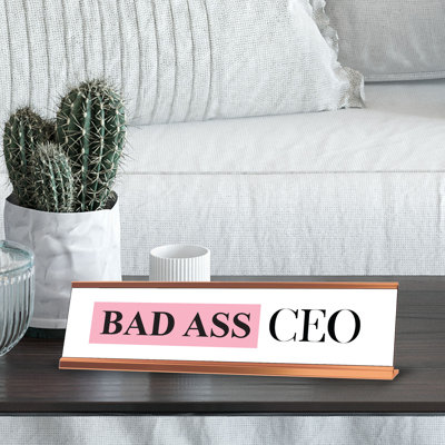 Enseigne de bureau