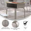Goddard Height-Adjustable Open Front Student Desk with Metal Book Box-86584734