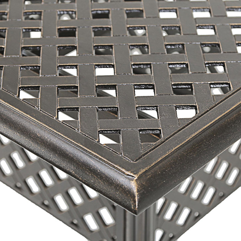 Friedrun Cast Expandable Dining Table