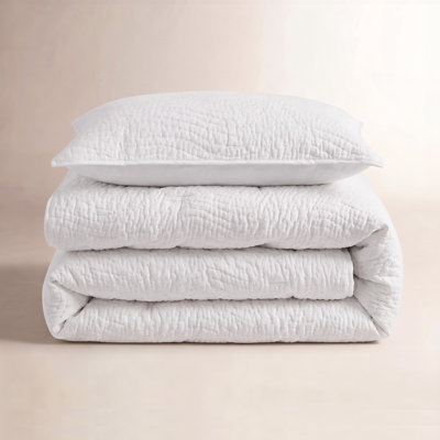 Cotton Wave Hand Stitch Quilt Set