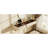 47" Floating Shelf For Hairdressers And Bedroom, Beige Golden, Three Drawers Hairdryer Makeup Brushes, Tablet Stand, Space - Saving, Easy Assembly Vanity Table, Hairdressers, Drawers, Hair Products,-1733987111