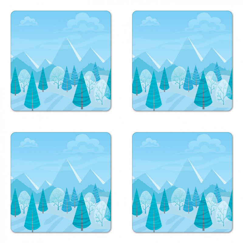 Sous-verre northwoods