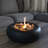 Akylah Tabletop Fire Pit - Bioethanol or Rubbing Alcohol Smokeless Firepit with Ceramic Wool and Extinguisher - Indoor and Outdoor Fire Pits by Pure Garden-1633118290