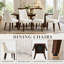 Parsons Upholstered Dining Chair Solid Wood Side Chair - Comfort & Style for Modern Homes-1522266855-1540334128