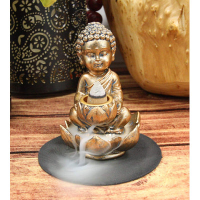 Bouddha jizo avec tête de ushnisha à fleur de lotus Penalosa