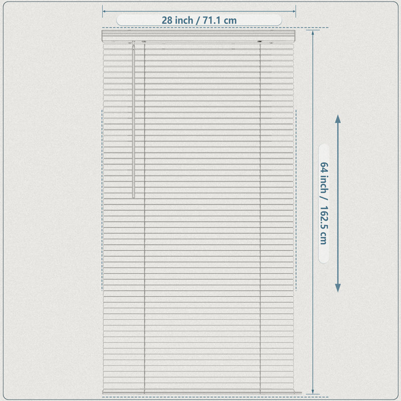 Rideaux sans cordon pour fenêtres d'intérieur, L 28 po x L 64 po