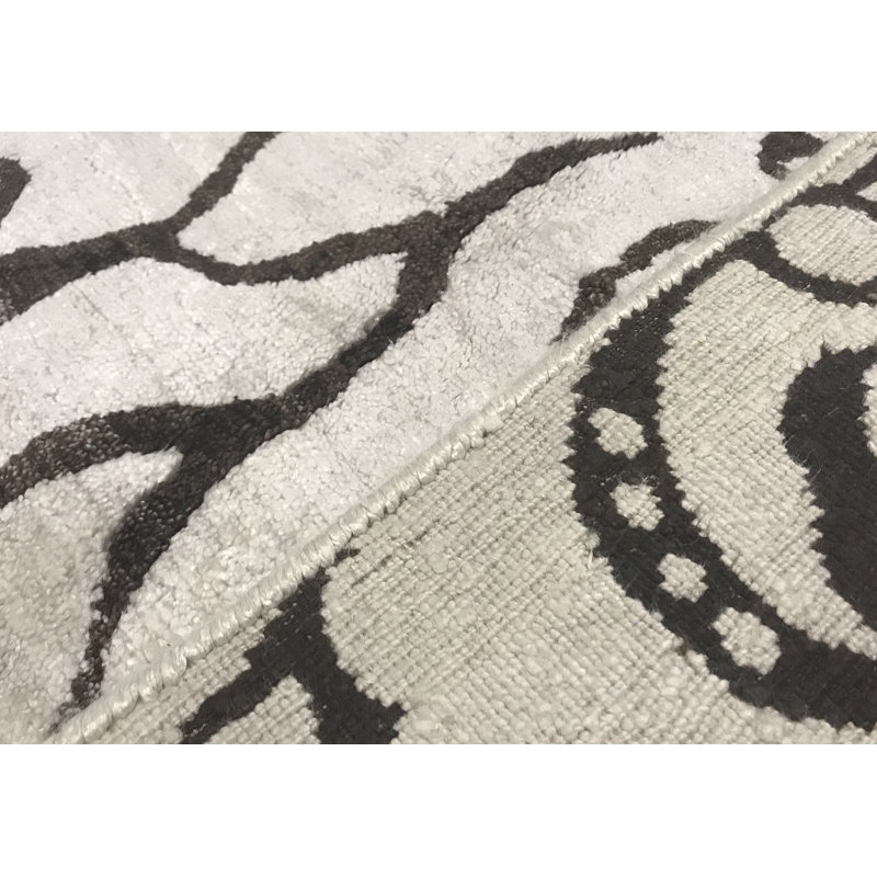 Floral Area Rug, Rectangle 5'10" x 9'