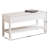 White Solid Wood Shoe Bench With Storage - Convenient And Practical Finish Generous Capacity-266670116