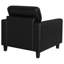 Chaise avec accoudoirs en similicuir Écosse-119160329