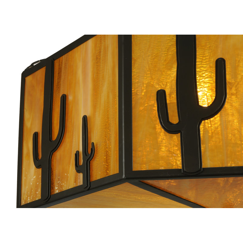 Hillier Glass Semi Flush Mount